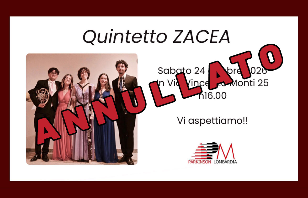 Incontro musicale ANNULLATO
